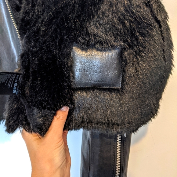 Higgens Lux Leather Biker Jacket - US 6 - Picture 2 of 8